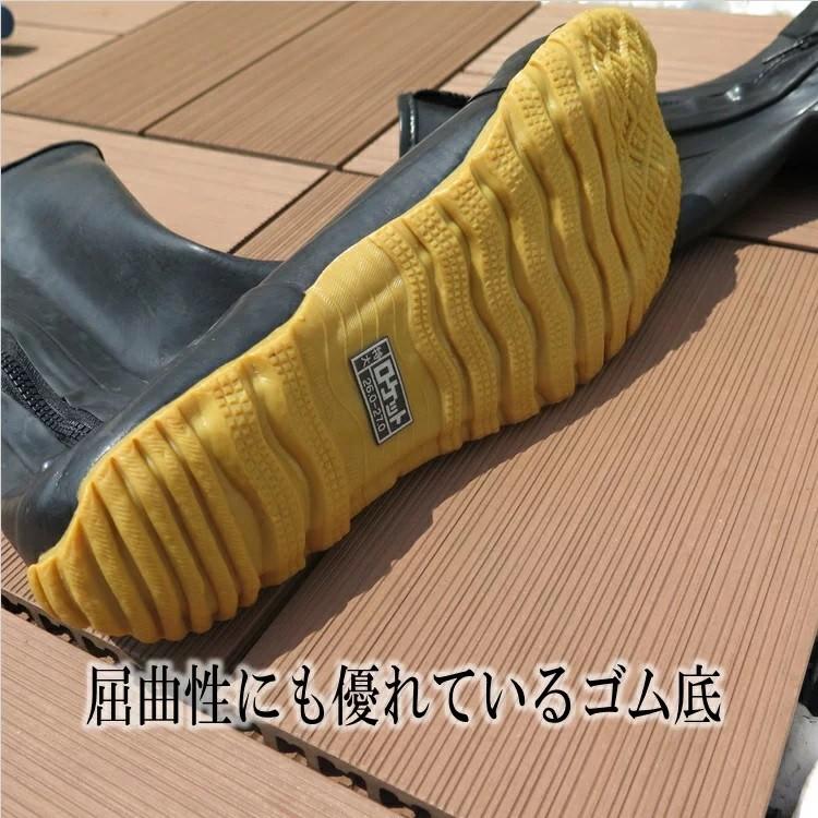 マルカツ ロケット製品 安全ゴム足袋 安全長靴 トラクターシューズ つま先保護 先芯入り 完全防水 TRT-7 中/大/特大/特々大 |  | 04