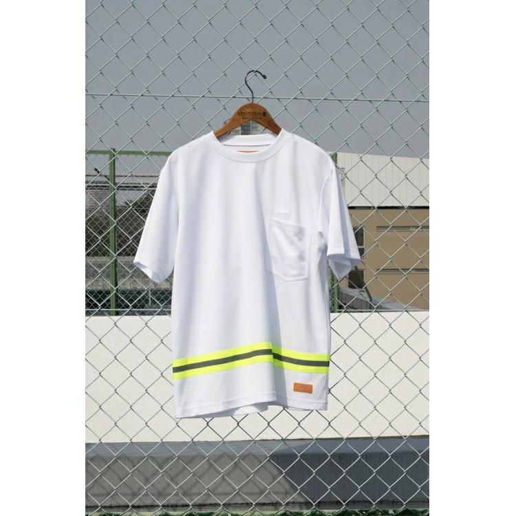 UNIVERSAL OVERALL PROFESSIONAL ユニバーサルオーバーオール プロフェッショナル リフレクタープリント半袖 Tシャツ S-XXL UN2511222 Reflector Print S/S Tee |  | 01