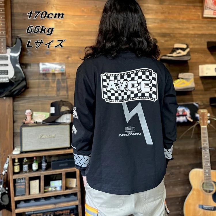 A.V.C.C.×UNIVERSAL OVERALL PROFESSIONAL ユニバーサルオーバーオール プロフェッショナル T-SHIRT L/S ロングスリーブ Tシャツ UO2511202AV ロンT |  | 09