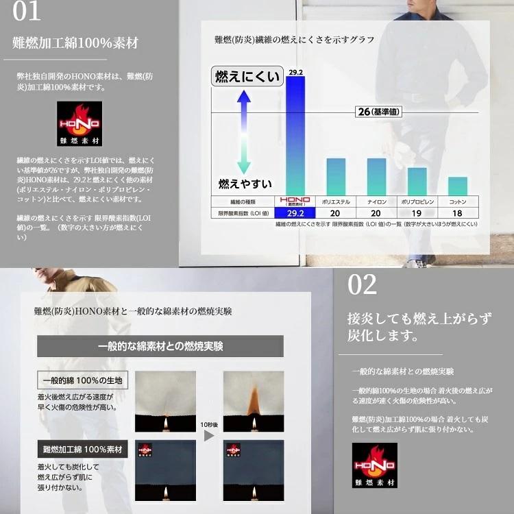 【難燃/防炎素材】熱中症対策 HOOH 鳳皇 快適ウェア V4211 フルハーネス対応 難燃 防炎 長袖 ブルゾン 電動ファン付きウエア 空調ウェア |  | 05