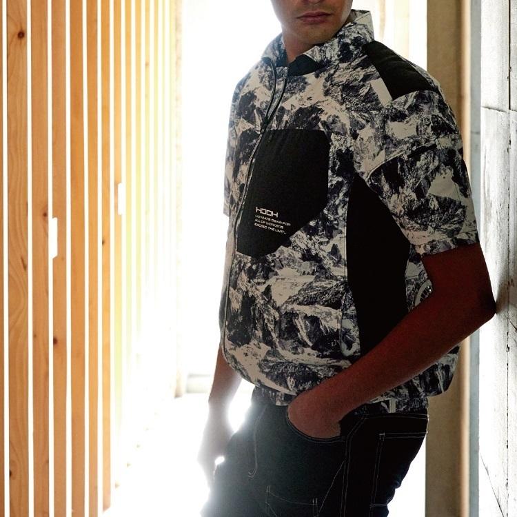 熱中症対策 HOOH 鳳皇 快適ウェア V6607 半袖 ジャケット |  | 03