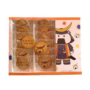 【宮城 仙台限定】美味し国伊達な旅　プリントクッキー