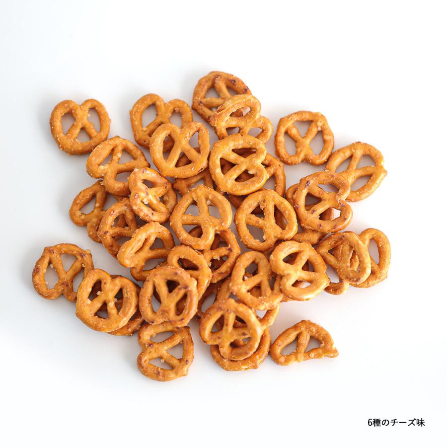プレッツェル 6種のチーズ味 ブラックペッパー味 100g×32袋 お菓子