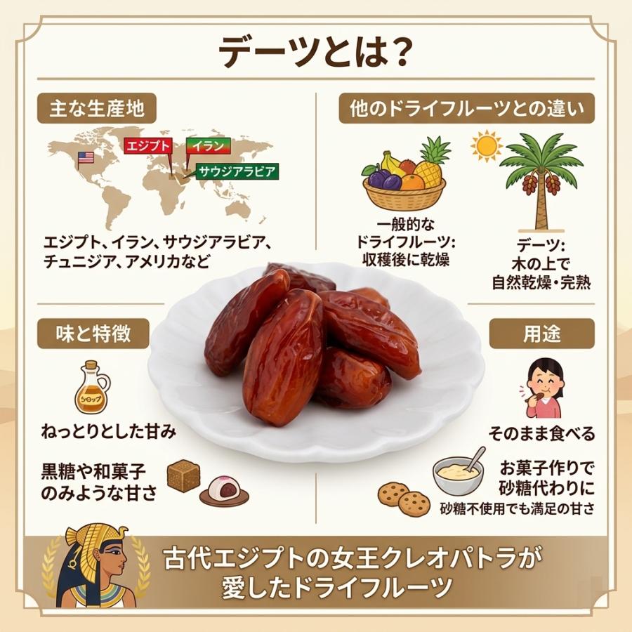 王様のデーツ習慣 プレミアム 150g × 3袋 種抜きデーツ ドライデーツ