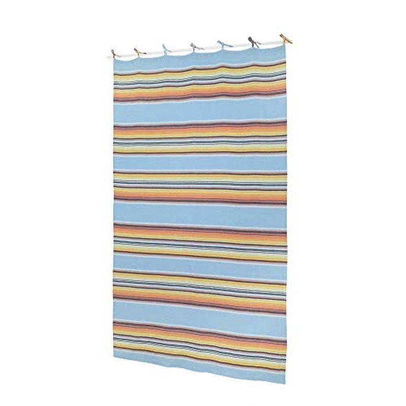 ビッグ割引 トモコーポレーション 約105×178cm ブルー カーテン ドレープカーテン