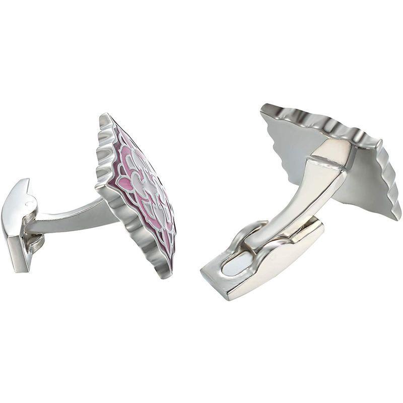 有名な高級ブランド 黄 おしゃれ メンズ カフス 和風 Yoursfs 花柄 赤 プレゼント アクセサリー カフスボタン カフス Sustentec Com Br