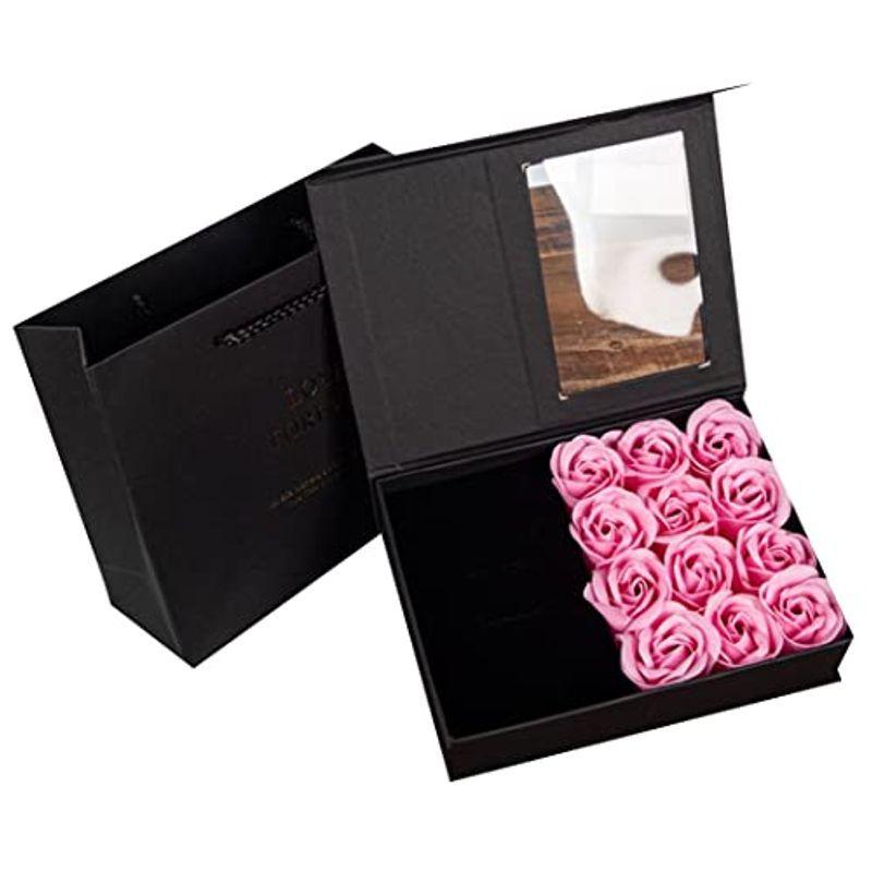 479円 安売り 母の日 ソープフラワー 石鹸の花 12本 ギフトボックスタイプ 枯れない花 バラ花束 バレンタインデー プレゼント 誕生日 結婚お祝い 記念