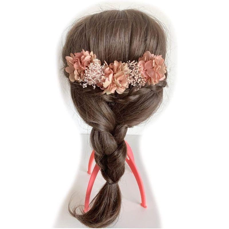 1844円 限定販売 Lulu 039 S ルルズ プリザーブドフラワーのヘッドセット ストロベリー ヘッドドレス 髪飾り プリザーブドフラワー ドライフラワー ウェディ