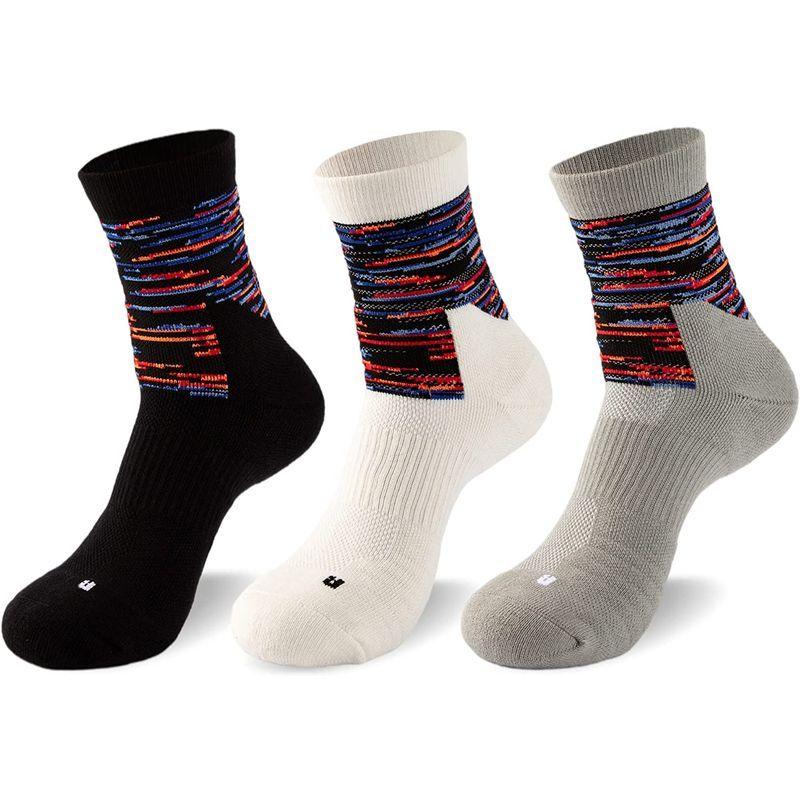 希少 おしゃれ 3足組 冬用 夏用 中厚手 棉 クルー スポーツソックス メンズ 靴下 Mohsily 抗菌消臭 ランニング 野球 ゴルフ バスケ ショートソックス Www Oegvh At