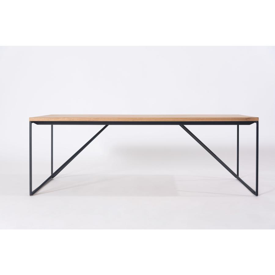 オークの直線的でシンプルモダンなリビングテーブル form モダン 北欧 リビング センターテーブル サイドテーブル インダストリアル |  | 07