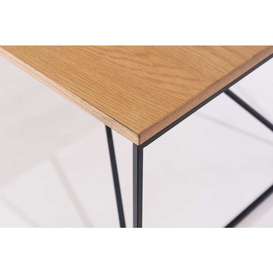 オークの直線的でシンプルモダンなリビングテーブル form モダン 北欧 リビング センターテーブル サイドテーブル インダストリアル |  | 08