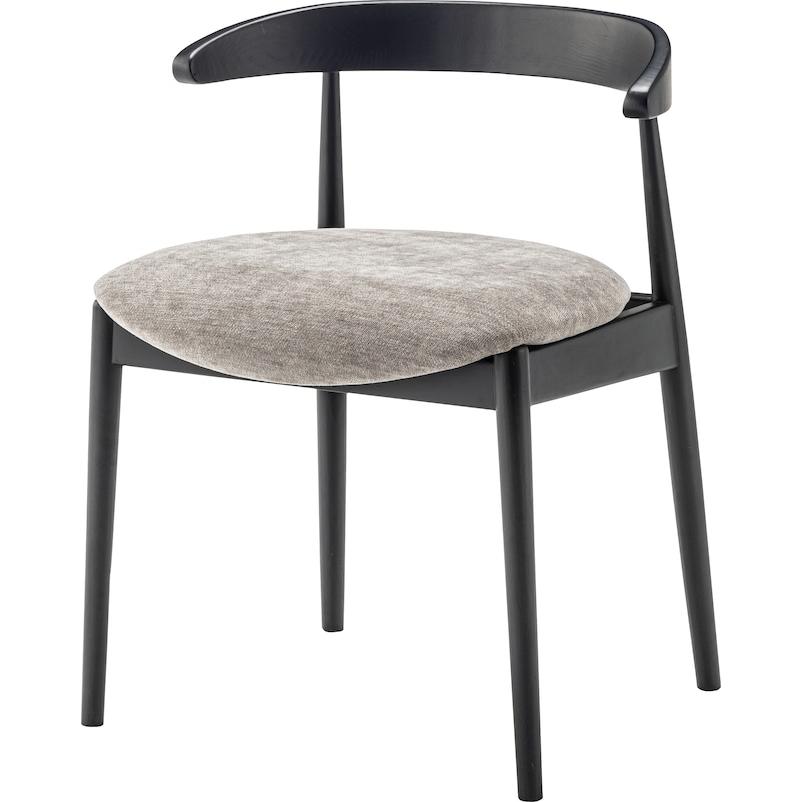 【ブラック 3脚セット】ダイニングチェア 椅子 モダン シンプル 組立簡単 肘掛けをテーブルに掛けて脚を浮かせるシンプルモダンなダイニング