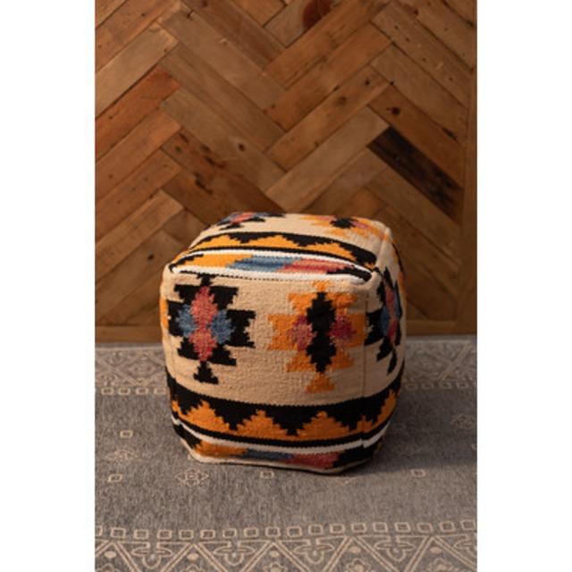オルテガ調のキリムスツール カジュアル モダン 北欧 ナチュラル クッション ファブリック リビング ダイニング |  | 08