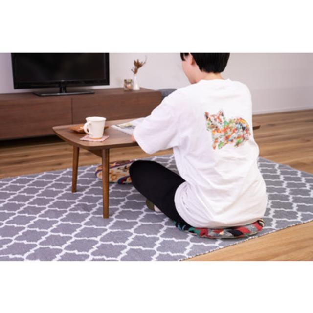 オルテガ調のキリムシートクッション カジュアル モダン 北欧 ナチュラル クッション ファブリック リビング ダイニング |  | 10