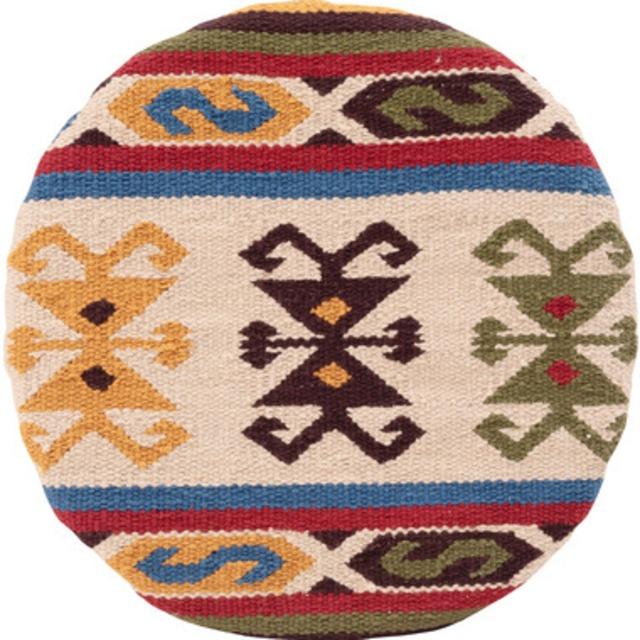 オルテガ調のキリムシートクッション カジュアル モダン 北欧 ナチュラル クッション ファブリック リビング ダイニング |  | 13