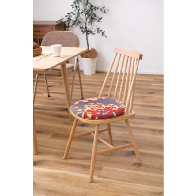 オルテガ調のキリムシートクッション カジュアル モダン 北欧 ナチュラル クッション ファブリック リビング ダイニング |  | 05