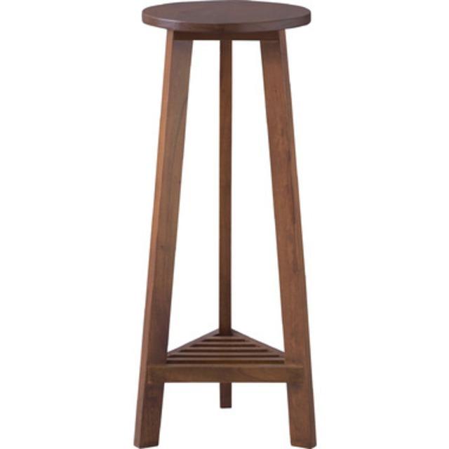 高級木材ミンディのプランターベース M 北欧 インダストリアル アウトドアリビング アウトドア ガーデン 鉢 プランター 鉢置き 花台 グリーン | 