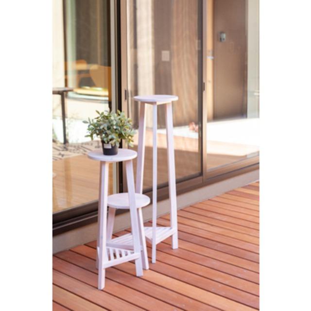 高級木材ミンディのプランターベース M 北欧 インダストリアル アウトドアリビング アウトドア ガーデン 鉢 プランター 鉢置き 花台 グリーン |  | 14