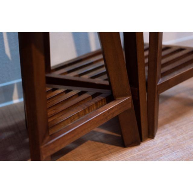 高級木材ミンディのプランターベース M 北欧 インダストリアル アウトドアリビング アウトドア ガーデン 鉢 プランター 鉢置き 花台 グリーン |  | 09