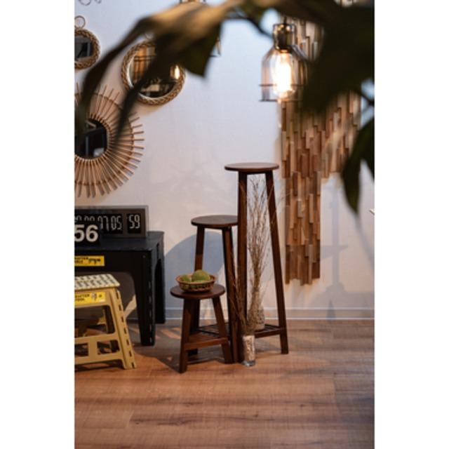 高級木材ミンディのプランターベース L 北欧 インダストリアル アウトドアリビング アウトドア ガーデン 鉢 プランター 鉢置き 花台 グリーン |  | 06