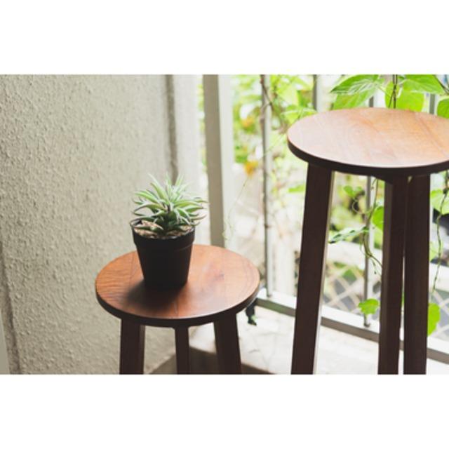 高級木材ミンディのプランターベース L 北欧 インダストリアル アウトドアリビング アウトドア ガーデン 鉢 プランター 鉢置き 花台 グリーン |  | 08