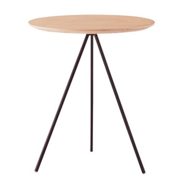 クールでモダンなブラックアイアンのトライポッドサイドテーブル 北欧モダン 北欧 インダストリアル リビングテーブル 黒 ブラック リビング |  | 06