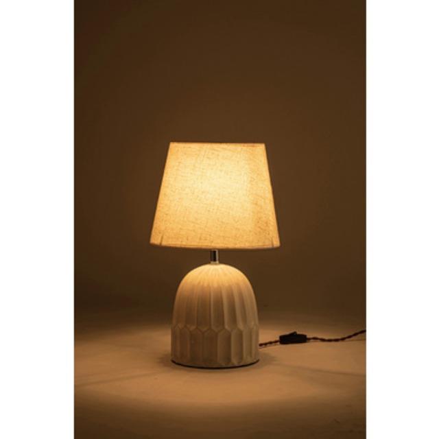 陶器のオブジェとファブリックのテーブルライト 北欧モダン 北欧 インダストリアル 照明 デザイン照明 間接照明 リビング ダイニング |  | 03