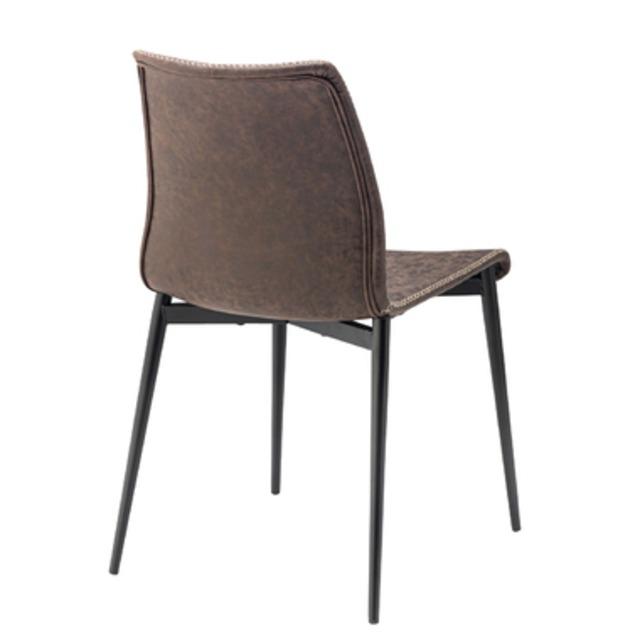 ソフトレザーと黒アイアン脚のヴィンテージなダイニングチェア 北欧 インダストリアル チェア 黒 ブラック ダイニング キッチン ダイニングキッチン |  | 09