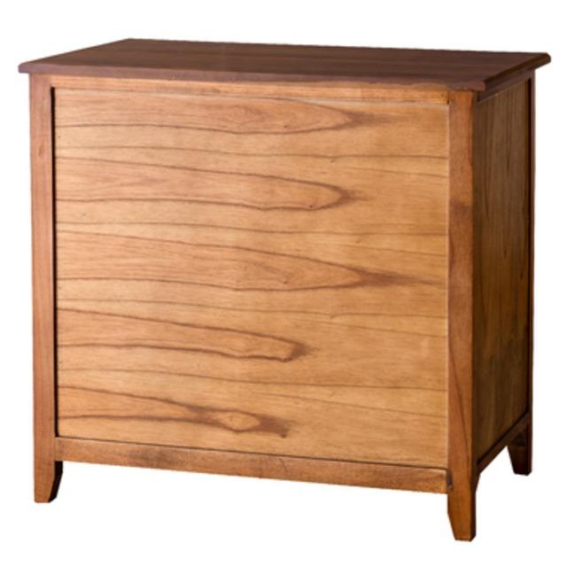 高級木材ミンディと黒アイアンのヴィンテージなミニキャビネット 北欧