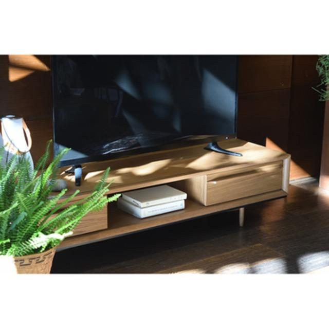 オークと黒アイアンのテレビボード 150cm ラグジュアリー 北欧モダン 北欧 インダストリアル テレビ台 ローボード 黒 ブラック リビング |  | 11