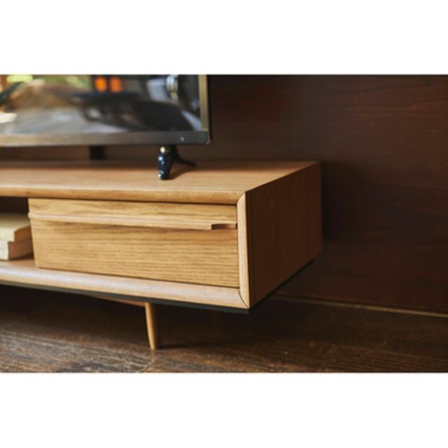 オークと黒アイアンのテレビボード 150cm ラグジュアリー 北欧モダン 北欧 インダストリアル テレビ台 ローボード 黒 ブラック リビング |  | 12