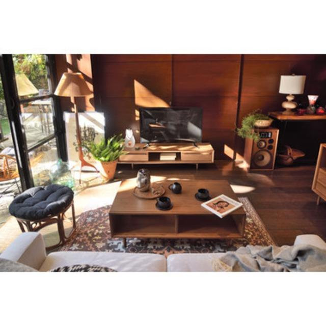 オークと黒アイアンのテレビボード 150cm ラグジュアリー 北欧モダン 北欧 インダストリアル テレビ台 ローボード 黒 ブラック リビング |  | 09