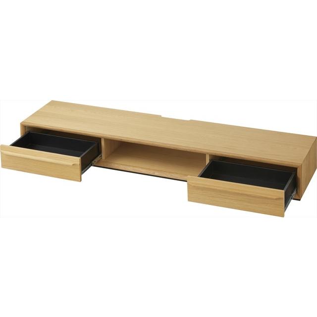 オークと黒アイアンのテレビボード 180cm ラグジュアリー 北欧 インダストリアル テレビ台 ローボード 黒 ブラック リビング |  | 09