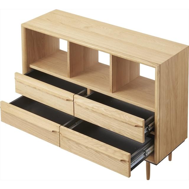 オークと黒アイアンのチェスト ラグジュアリー ジャパンディ 北欧モダン インダストリアル 収納家具 黒 ブラック リビング |  | 12