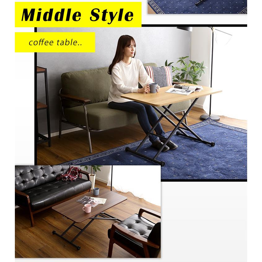 折りたたみ式無段階ガス圧昇降テーブル BUXUS バクサス 送料無料 |  | 04