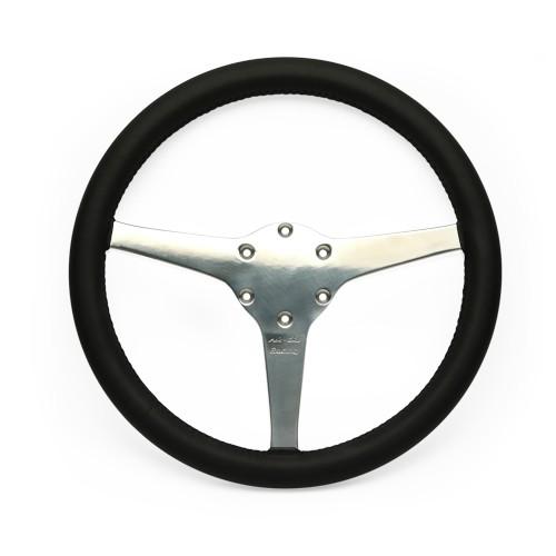 モトリタ レーシング ステアリングホイール 12インチ ブラックレザー 