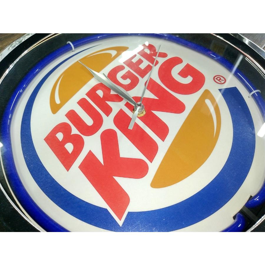 ネオン時計 / ネオンクロック　バーガーキング (Burger King)　壁掛け時計｜daybreak｜02