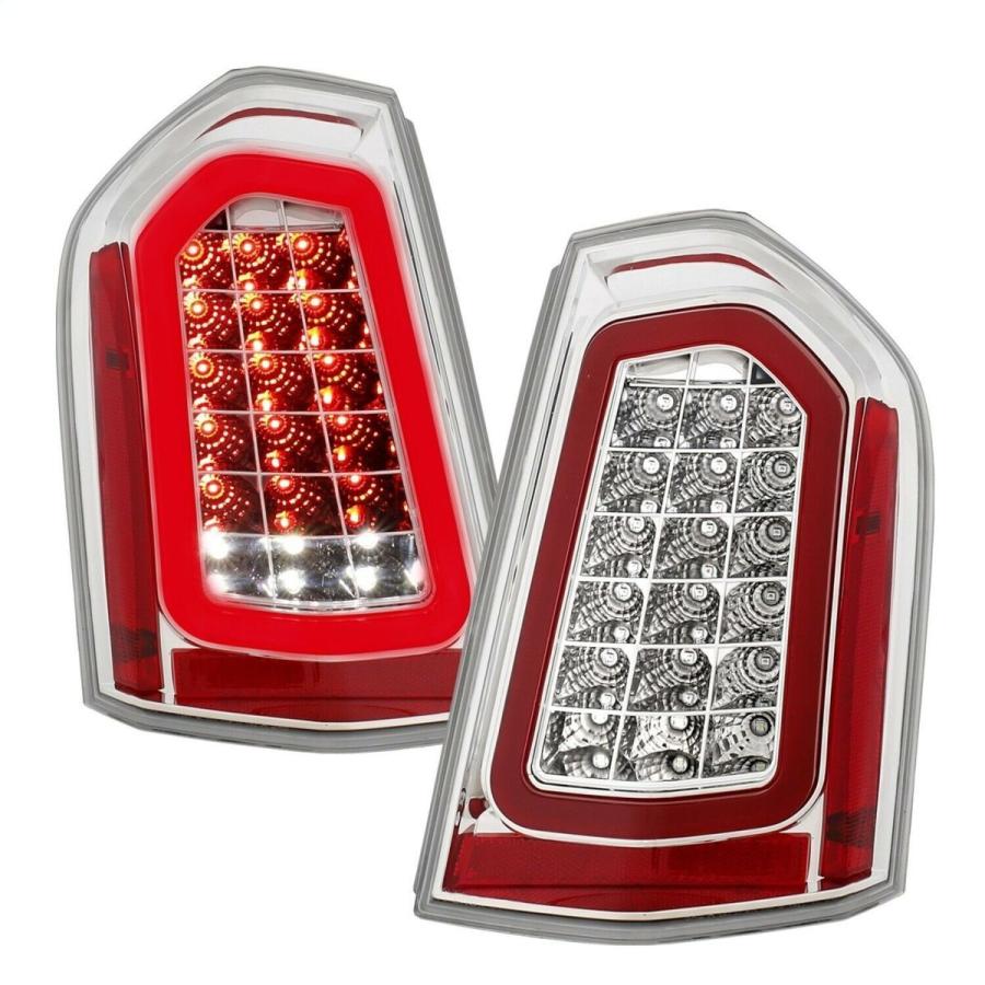 クライスラー 300C テールライト LED ブレーキ,ウインカー,クライスラー300, 2015-2023用のLEDテール