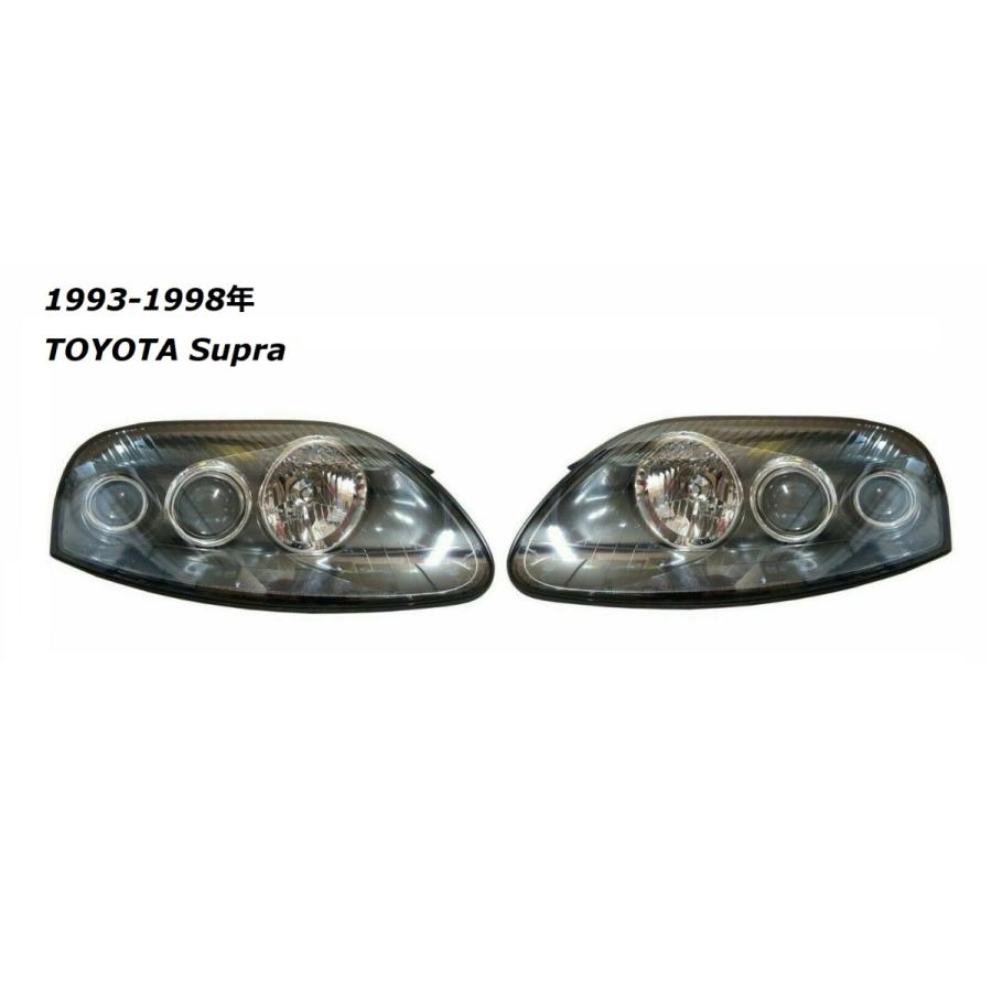 Jza80 スープラ80 ヘッドライト前期左右セット