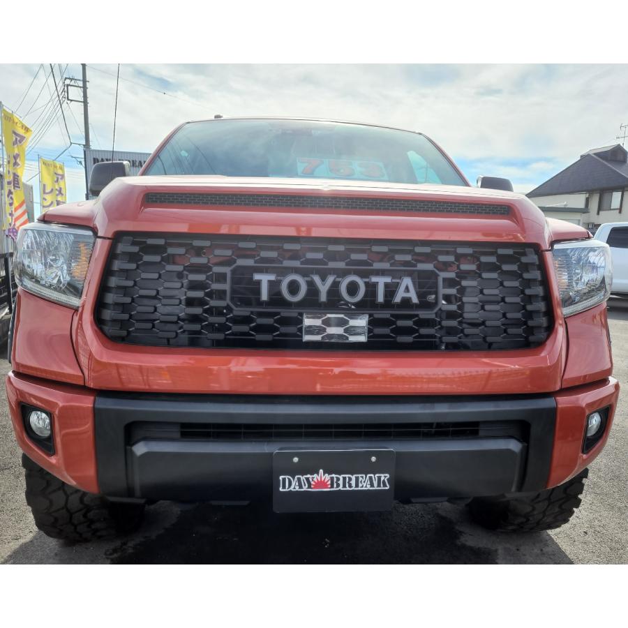 14-20y タンドラ グリル / フロントグリル / TRD PRO風 / 黒 / 社外品