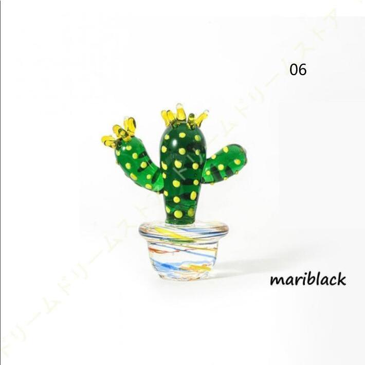 ガラス サボテン おしゃれ かわいい 置物 ガラス細工 オブジェ