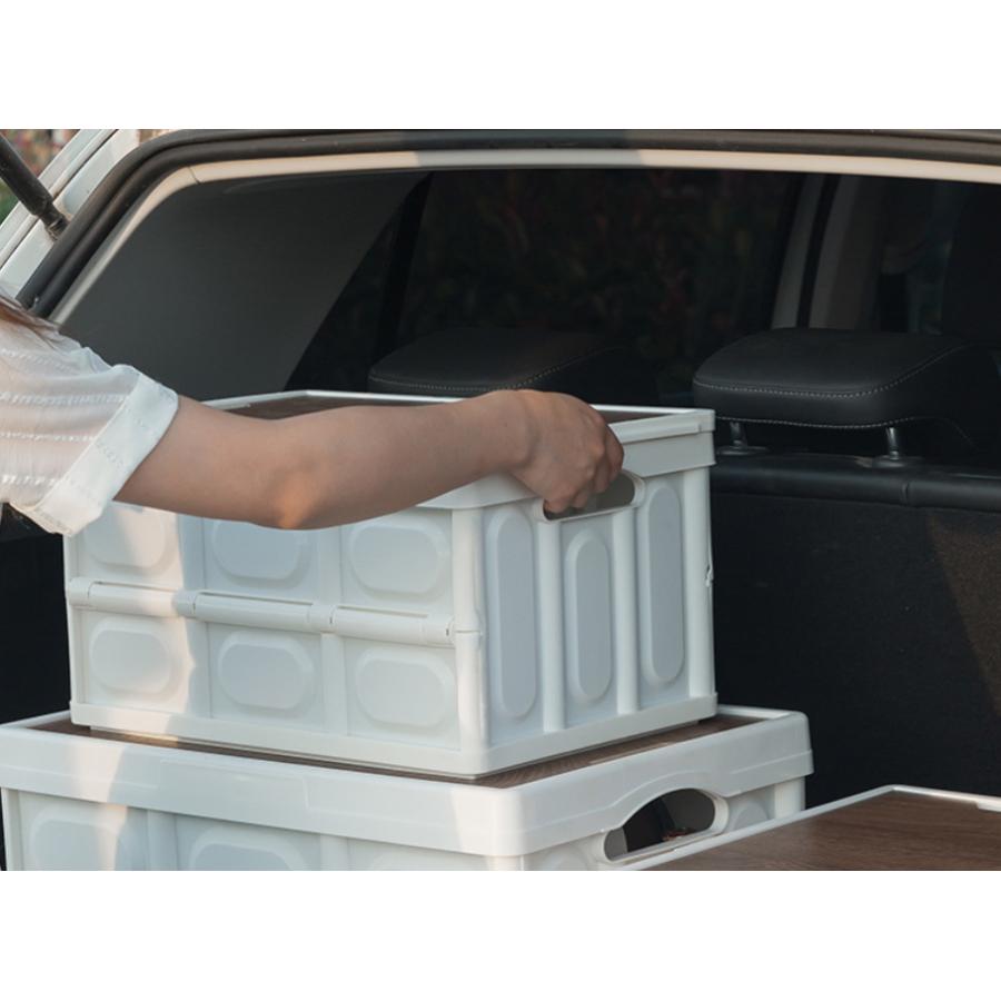 【限定②】ホワイト ハイエース コンテナ 折りたたみ ボックス BOX ラスト1つです トヨタ ハイエース コンテナボックス TOYOTA HIACE 白
