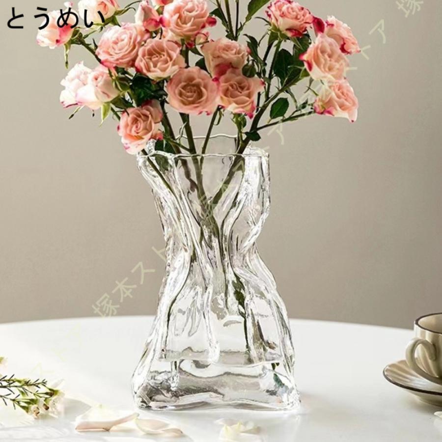 モダン フラワーベース 花瓶 花器 置物 インテリア　N　R6921 全2type】セラミックフラワーベース【Brack】 モダンデザイン