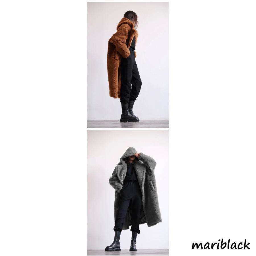 ボアコート ボア もこもこ ファーコート ロングコート ロング アウター