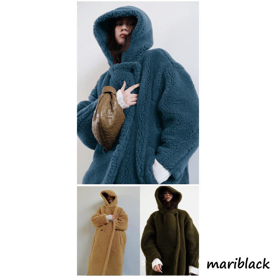 ボアコート ボア もこもこ ファーコート ロングコート ロング アウター