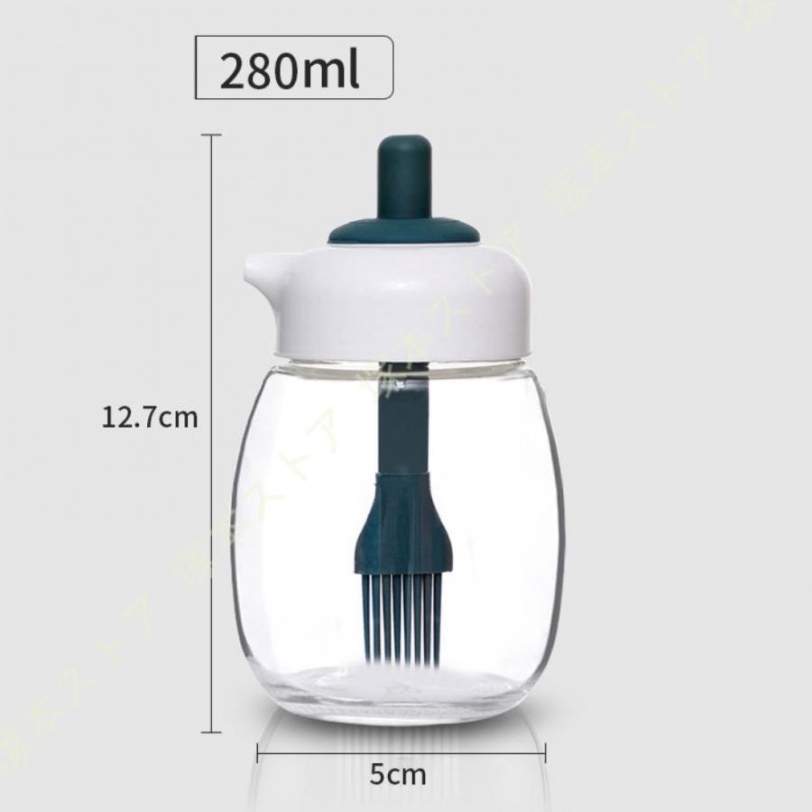 250ml シリコンガラス オイルポット*4 ハリオ（HARIO） ガラスのコンパクトオイルポット【製造元出荷