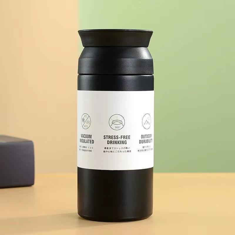 水筒 500ml ワンタッチ 直飲み マグボトル 真空断熱 持ち運び 携帯