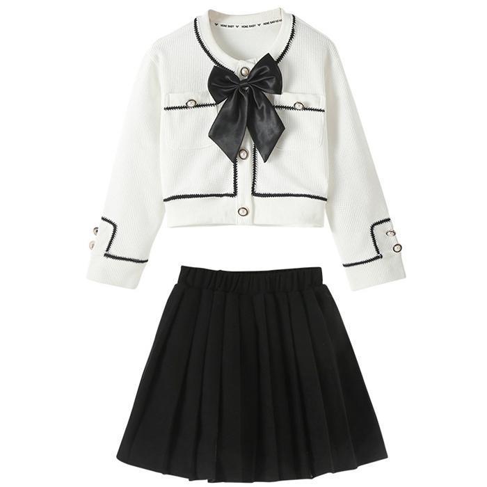 入学式 スーツ 女の子 2点セット セットアップ キッズ フォーマル ガールズ 子供服 制服 春 秋 スカート 七五三 卒業式 卒園式 入園式 入学式 ピアノの画像