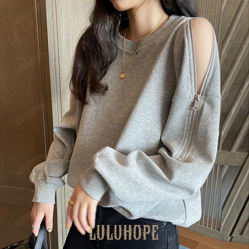 肩出しトップス オフショルダー長袖 秋冬 : day day shop - 通販