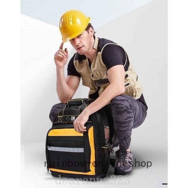 【特価商品】【大容量・耐久性】ツールバックパック 工具収納リュック 自立型ハード 71HsqBtUPbL._AC_UL600_SR600,